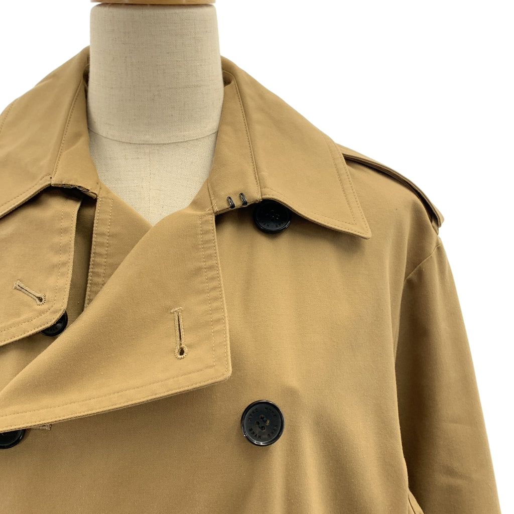 HYKE / 하이크 | BIG+LONG TRENCH / 로고 버튼 벨티드 트렌치 코트 / 착탈가능 라이너 | 2 |