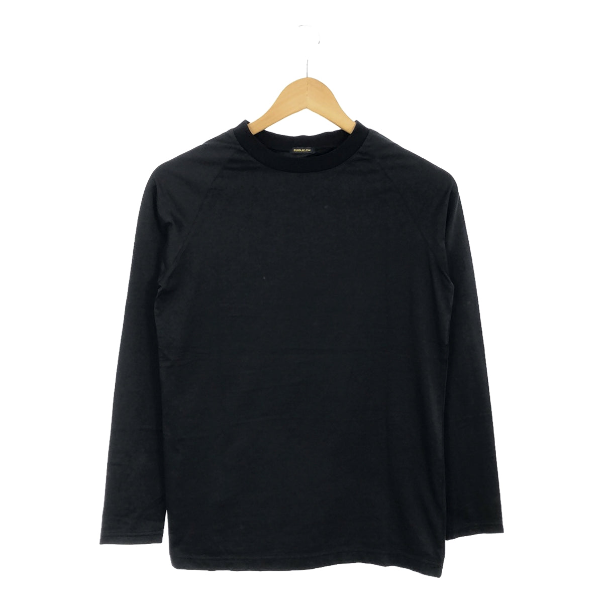 R&amp;D.M.Co / Old Man's Tailor | Cotton Raglan Sleeve Cut and Sew | Black | Women's