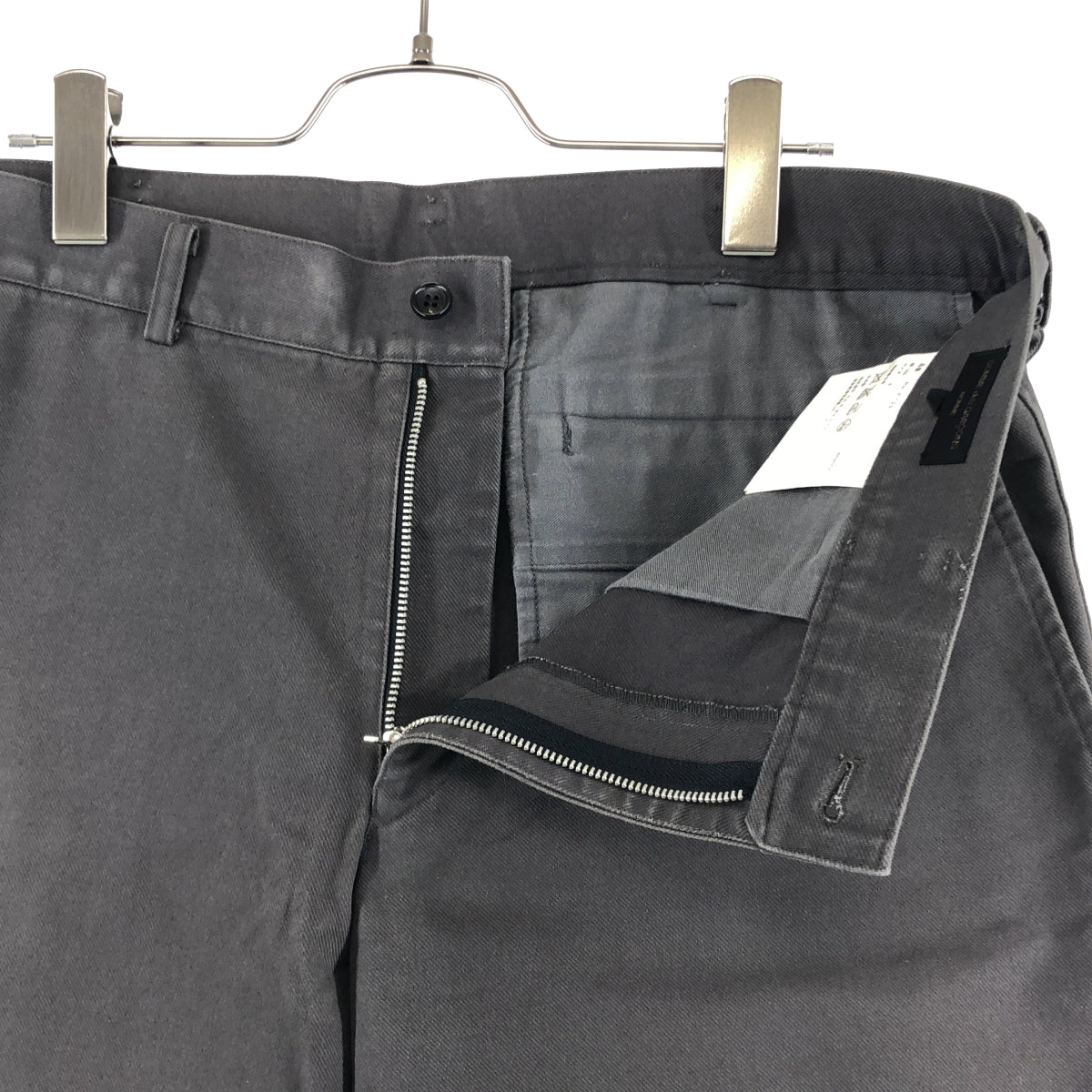 COMME des GARCONS HOMME / コムデギャルソンオム | 2002AW | コットン ワイドテーパードパンツ | S | メンズ