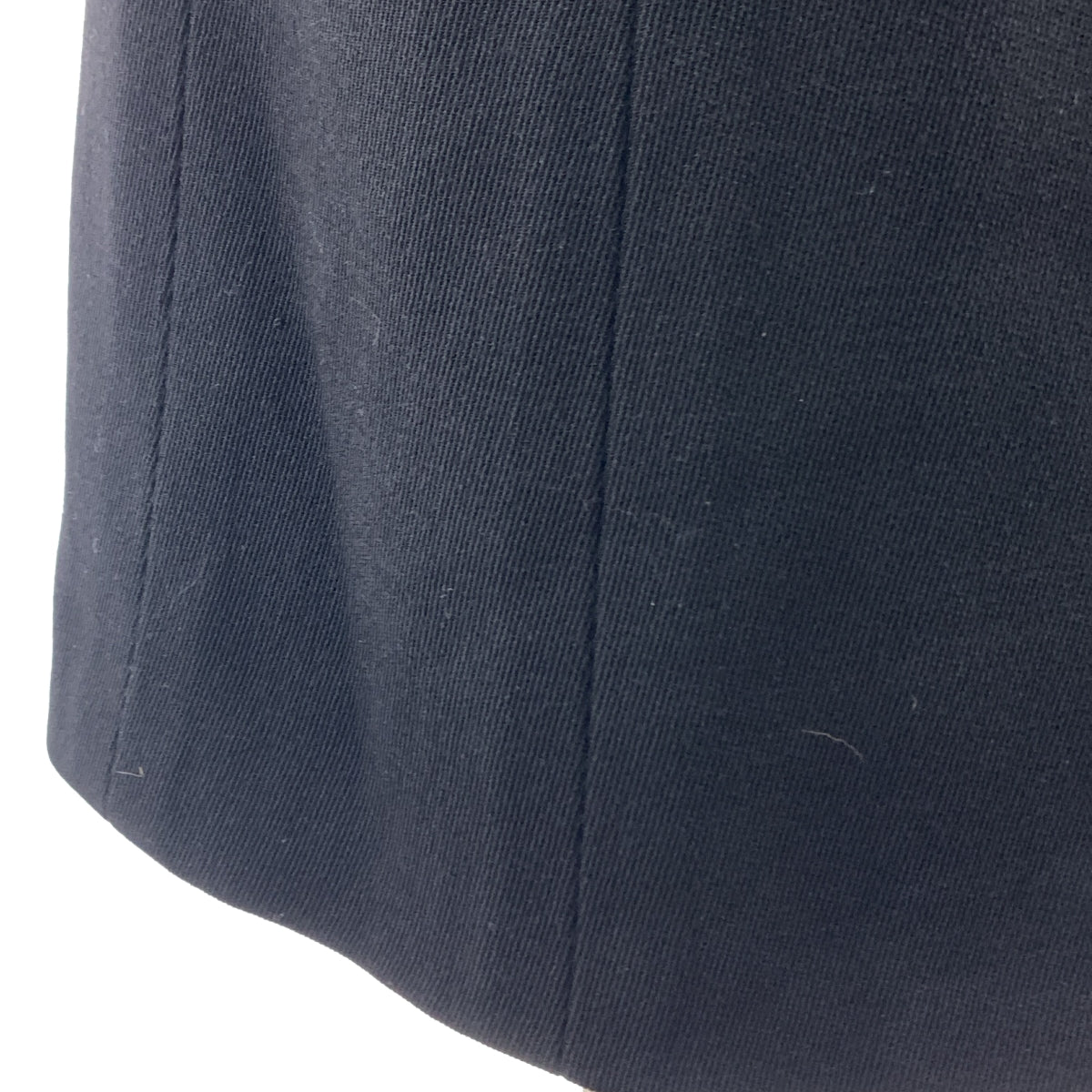 【美品】  CHANEL / シャネル | 1993SS | ココマーク 金ボタン ロングスカート / ロゴ総裏地 | 38 | ブラック | レディース