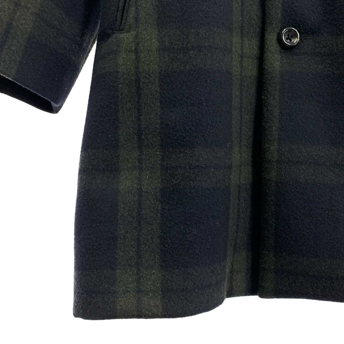 EEL | Orion 格紋羊毛羊絨大衣 Orion 大衣 | W |