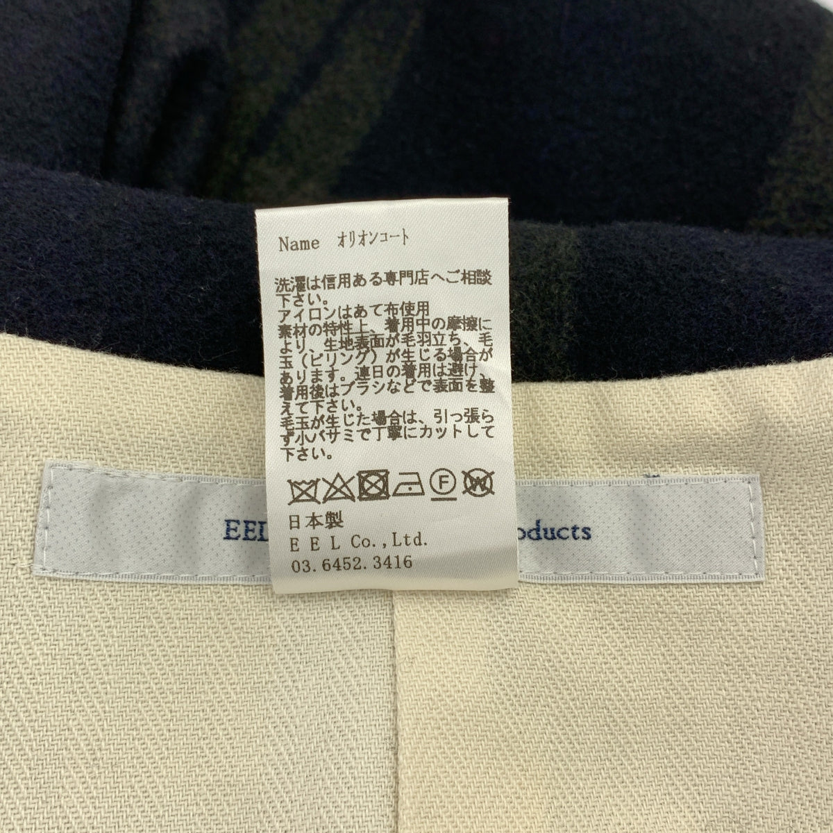 EEL | Orion 格紋羊毛羊絨大衣 Orion 大衣 | W |