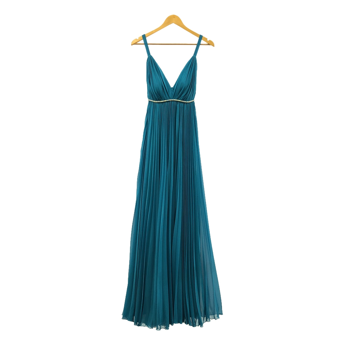 [Good Condition] TASSOS MITROPOULOS | Sleeveless Pleated Dress | S | Blue | Women's