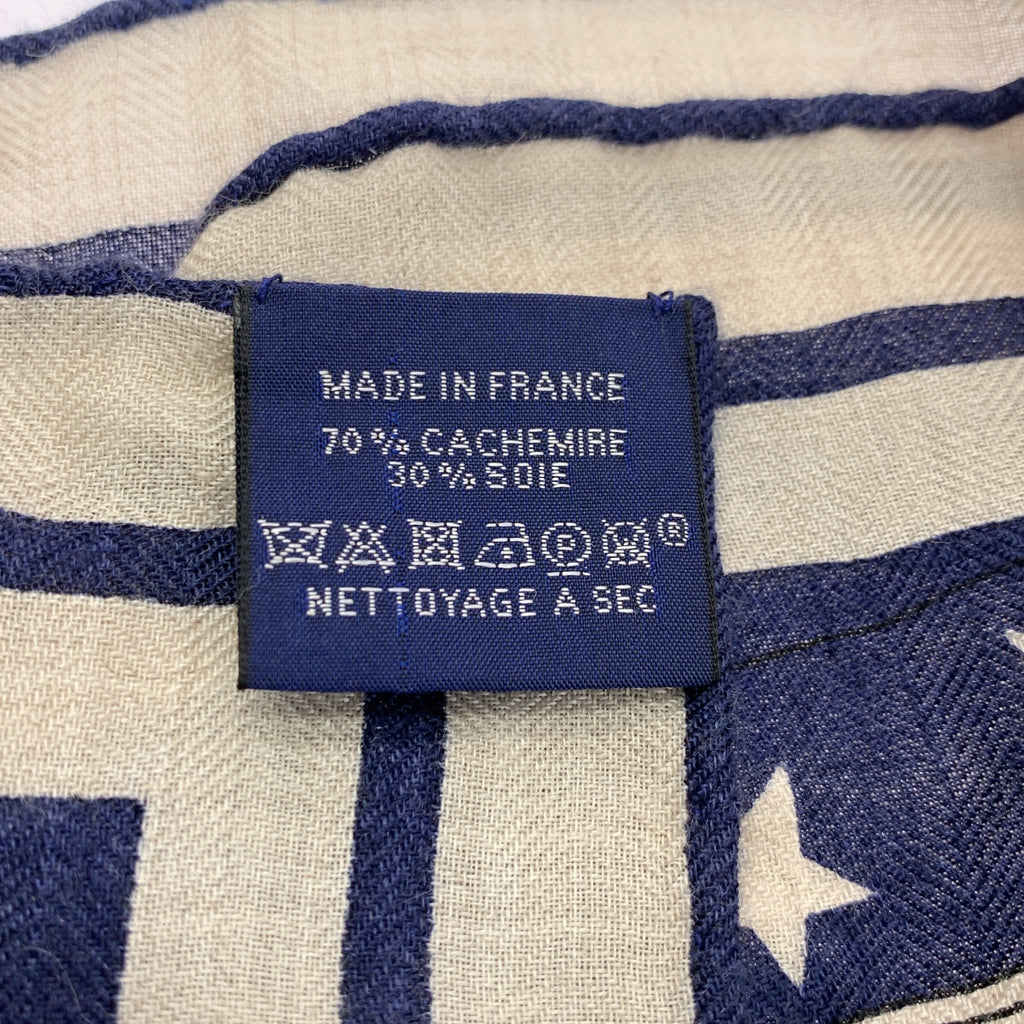 HERMES | La Promenade du Matin Bandana / 羊絨和絲綢 / Carré Jean 140 雙面晨間漫步羊絨和絲綢 Bandana 披肩 |