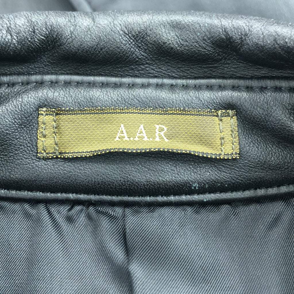 YOHJI YAMAMOTO / ヨウジヤマモト | A.A.R / ホースレザー ジャケット | L | ブラック | メンズ