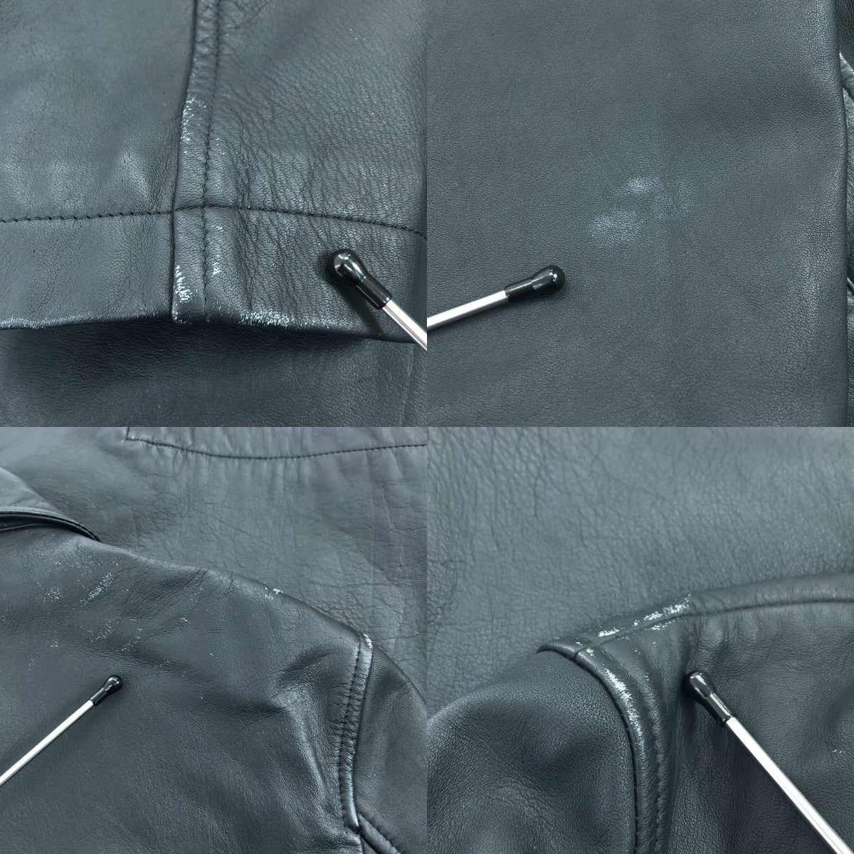 YOHJI YAMAMOTO / ヨウジヤマモト | A.A.R / ホースレザー ジャケット | L | ブラック | メンズ