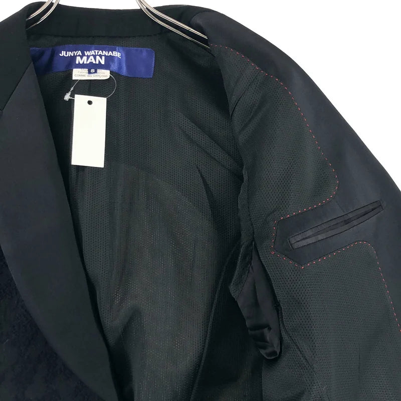JUNYAWATANABE COMMEdesGARCONS MAN / ジュンヤワタナベマン | 2025SS | パッチワーク デニム テーラードジャケット | S | メンズ