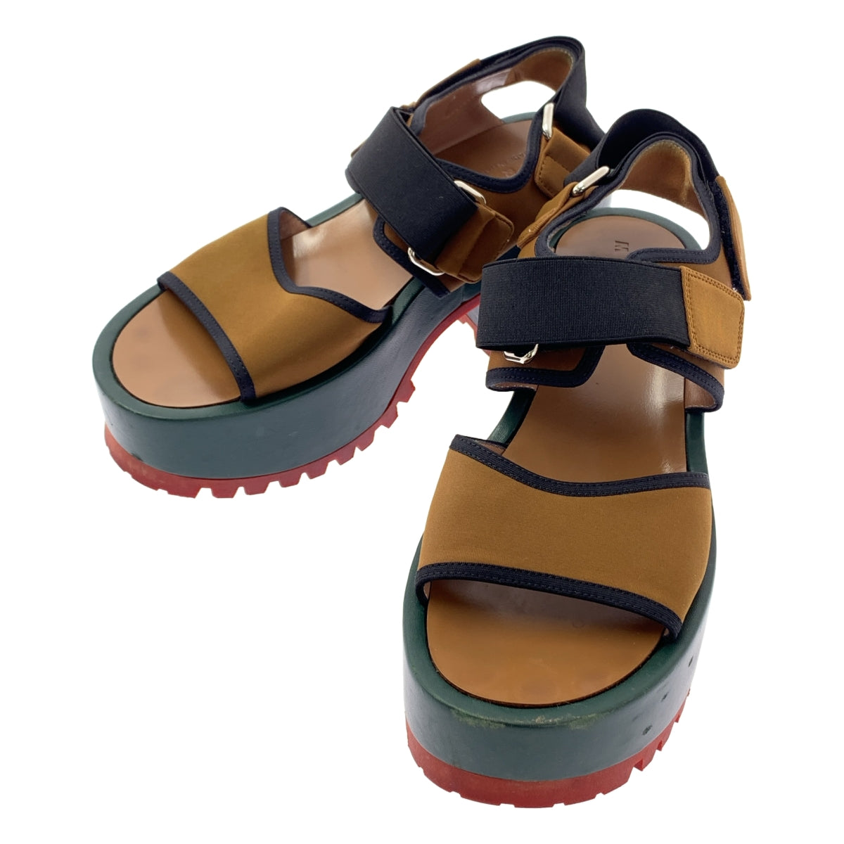 MARNI | 厚底綁帶涼鞋 |