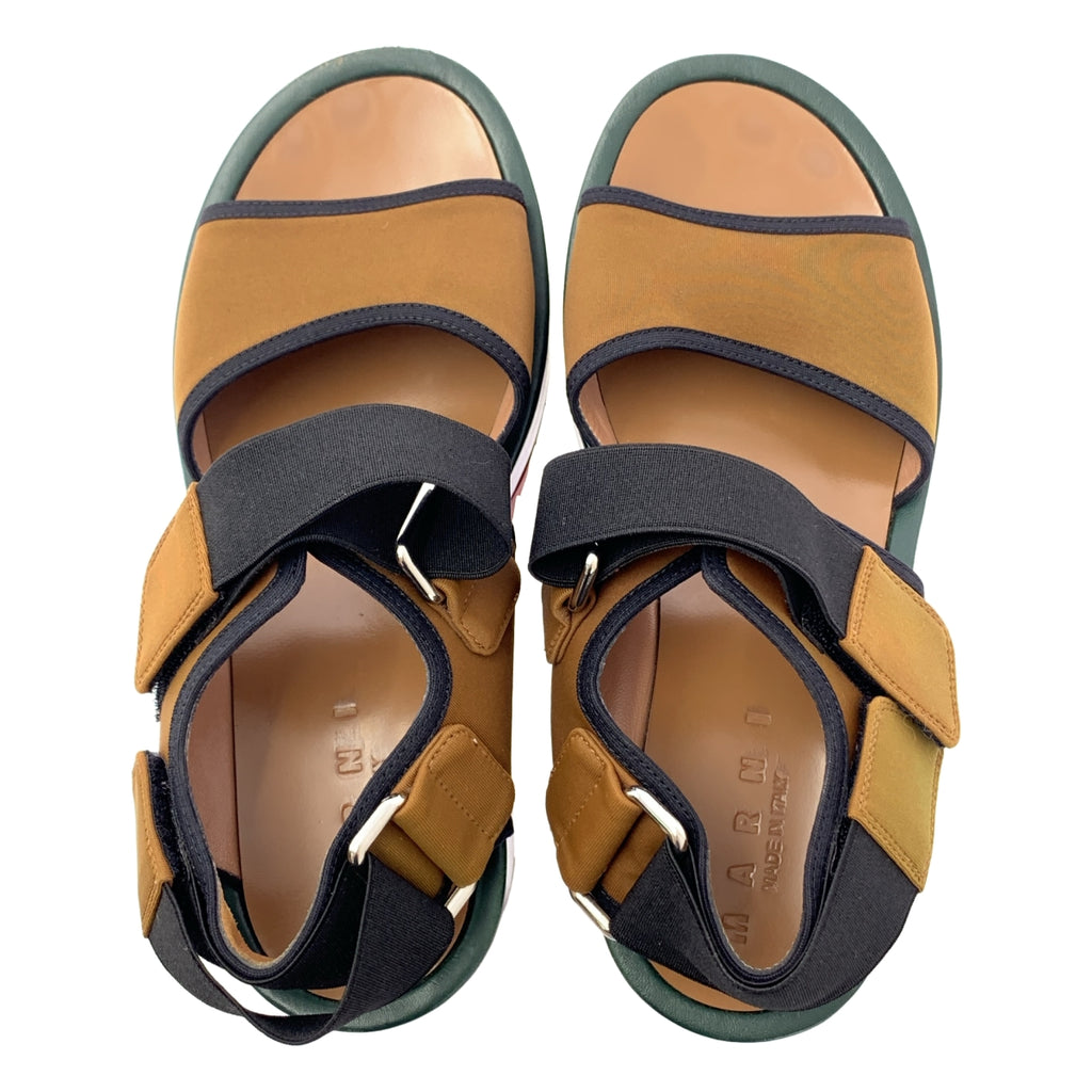 MARNI | 厚底綁帶涼鞋 |