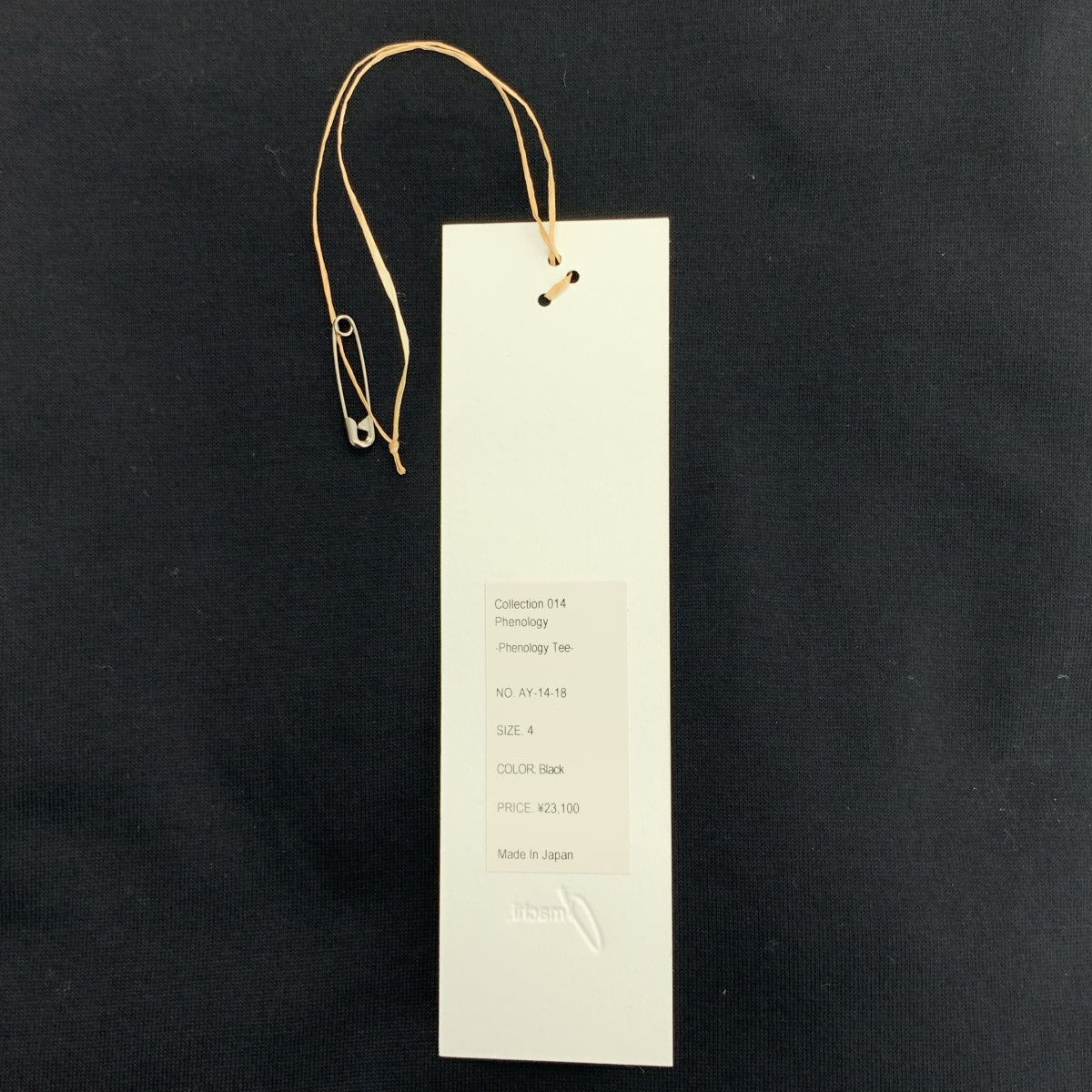 amachi. / アマチ | Phenology Tee ボタニカル刺しゅう Tシャツ | 4 | メンズ