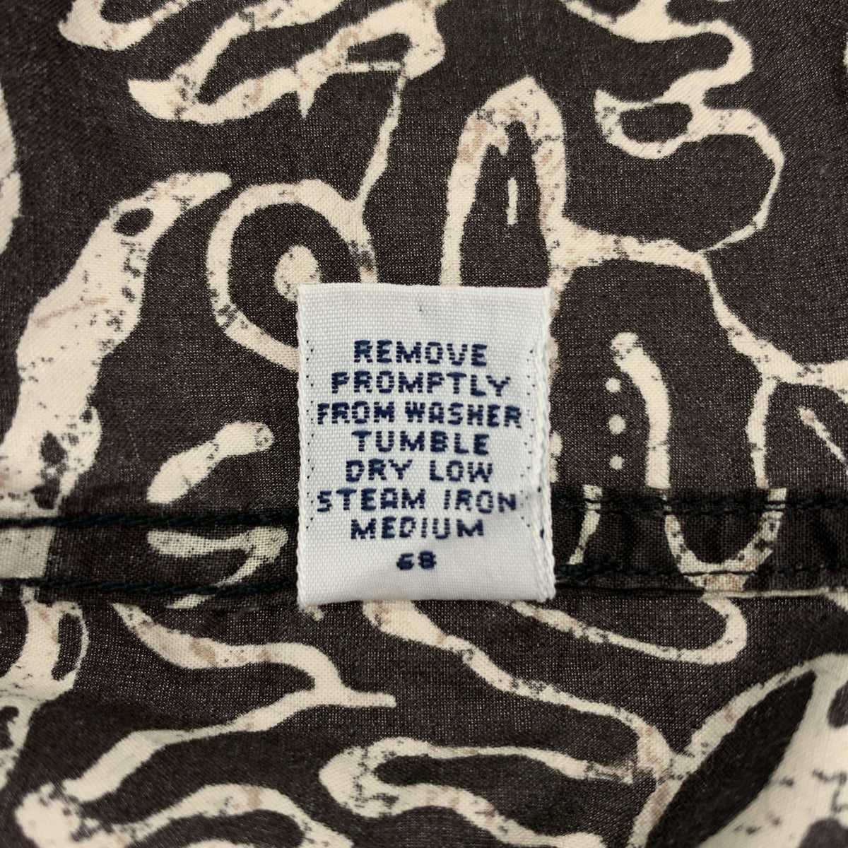 POLO BY RALPH LAUREN / 폴로바이랄 플로렌 | 빈티지 CLAYTON 코튼 드래곤 무늬 오픈 컬러 반소매 셔츠 | L | 남성