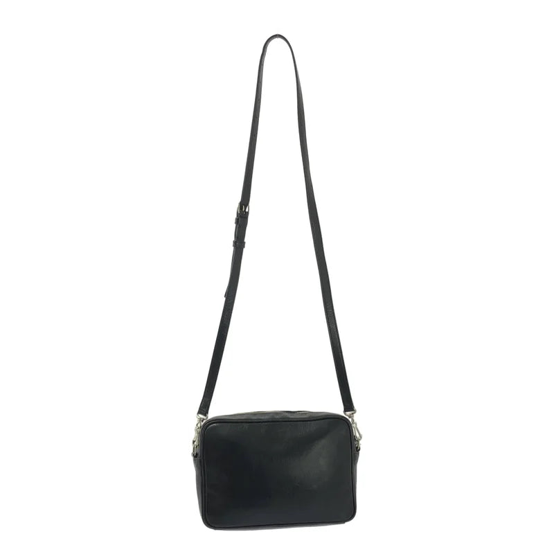 BALENCIAGA ブラック レザー エブリデイ ボディバッグ EVERYDAY（BALENCIAGA） バレンシアガ BALENCIAGA エブリデイ ベルト