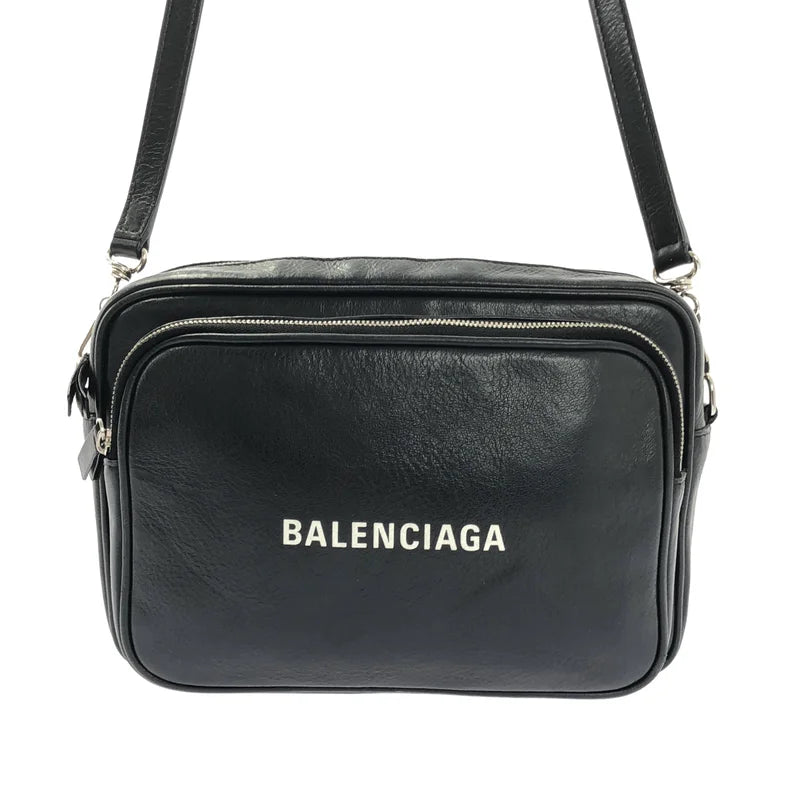 BALENCIAGA ブラック レザー エブリデイ ボディバッグ EVERYDAY（BALENCIAGA） バレンシアガ BALENCIAGA エブリデイ ベルト