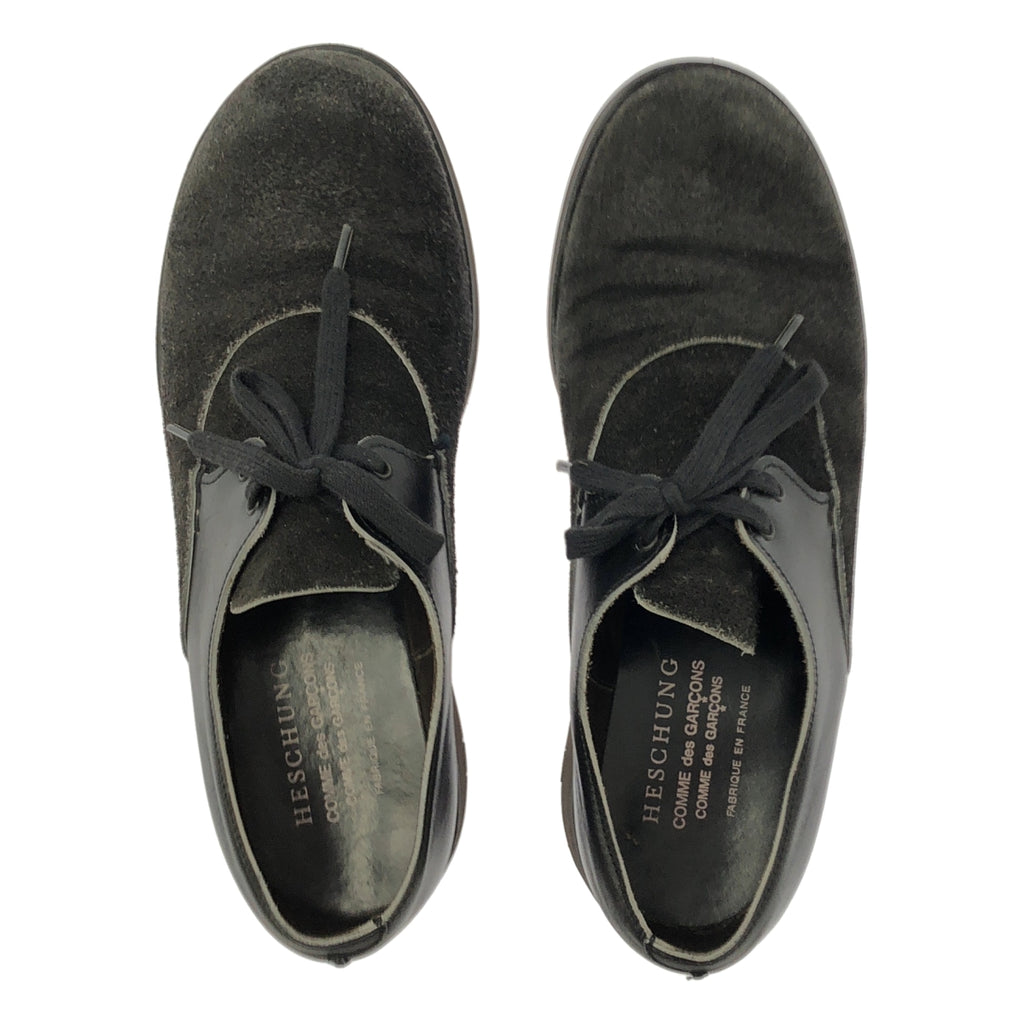COMME des GARCONS COMME des GARCONS / 콤콤 | × HESCHUNG 에순 스웨이드 가죽 전환 드레스 신발 | UK3.5 |