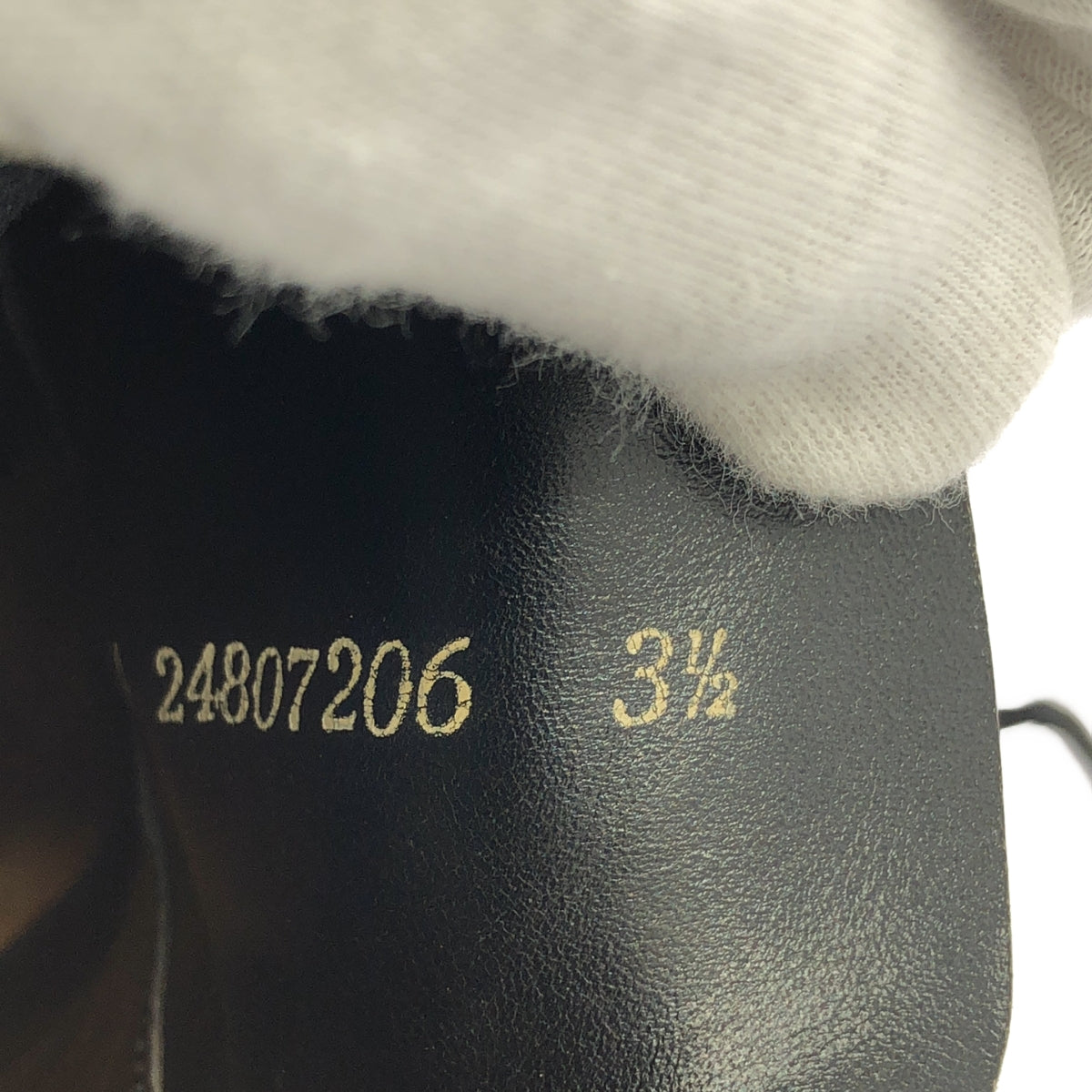 COMME des GARCONS COMME des GARCONS / 콤콤 | × HESCHUNG 에순 스웨이드 가죽 전환 드레스 신발 | UK3.5 |