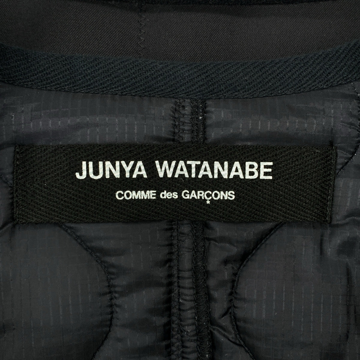 JUNYA WATANABE COMME des GARCONS / 준야와타나베 | 2021AW | 패데드 퀼팅 오버사이즈 레이어드 재킷 | S |