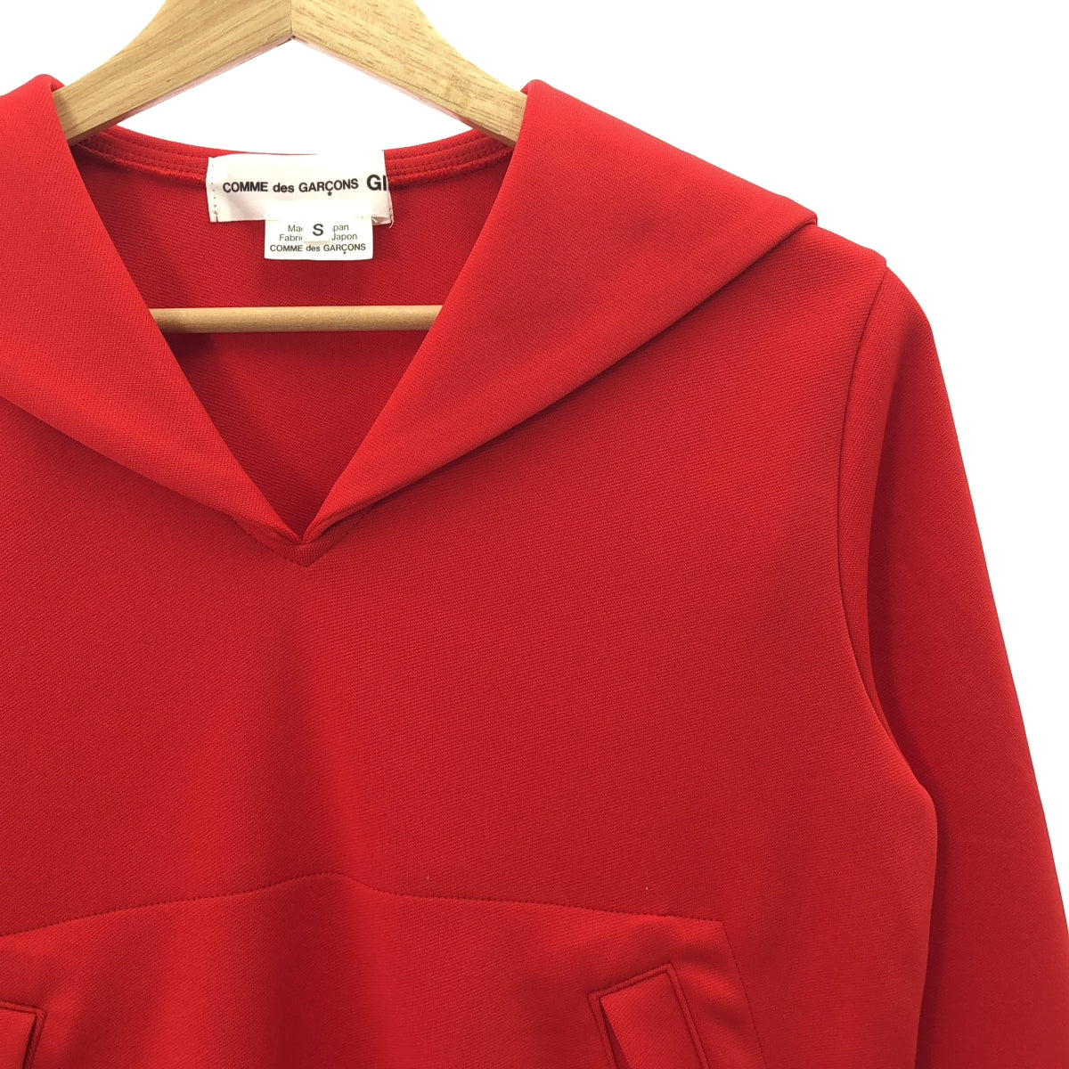 COMME des GARCONS GIRL / 콤데 갤슨걸 | 2024SS | 선원 컬러 저지 탑스 | S |