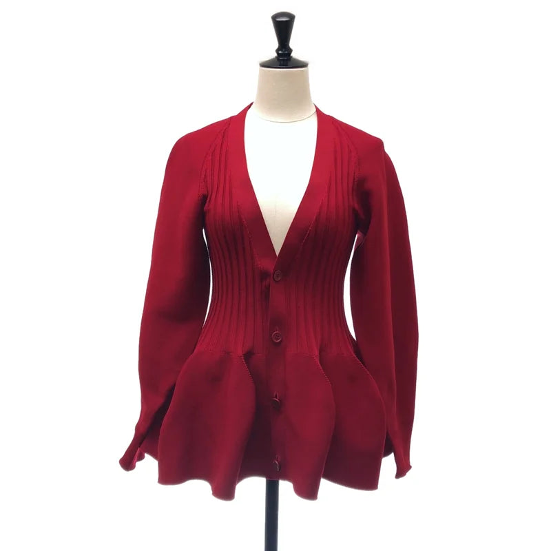 CFCL / シーエフシーエル | POTTERY PUFF SLEEVE CARDIGAN カーディガン | 3 | レディース