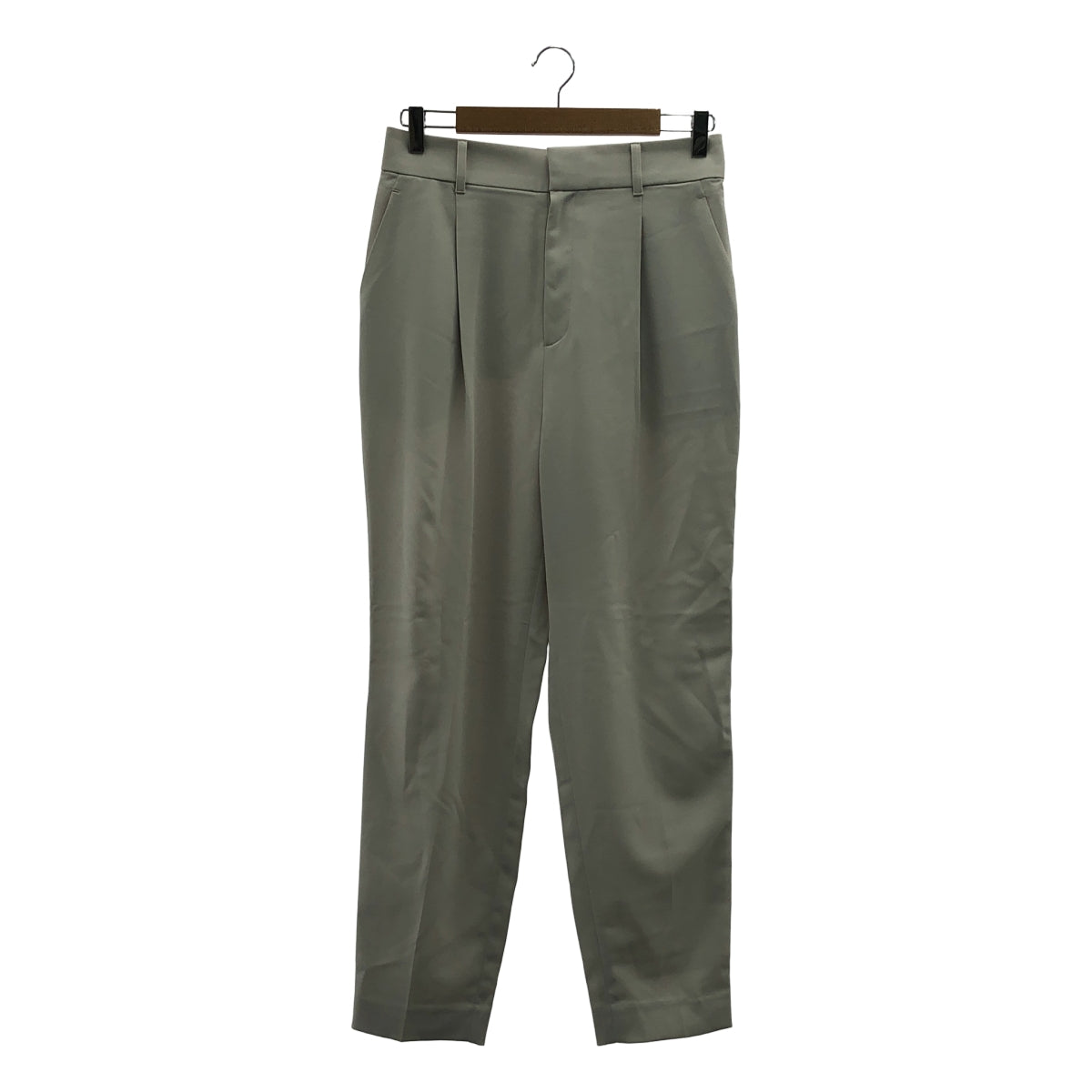 【新品】  UNFILO / アンフィ―ロ | 接触冷感 UVケア 吸水速乾 テーパード パンツ | XL | アイスグレー | レディース
