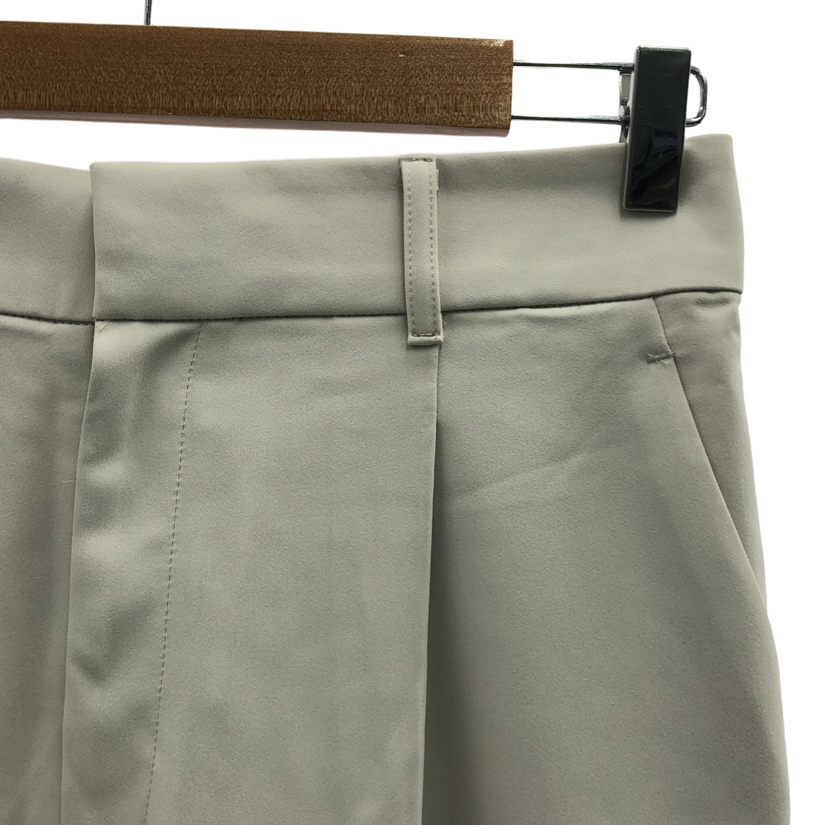【新品】  UNFILO / アンフィ―ロ | 接触冷感 UVケア 吸水速乾 テーパード パンツ | XL | アイスグレー | レディース