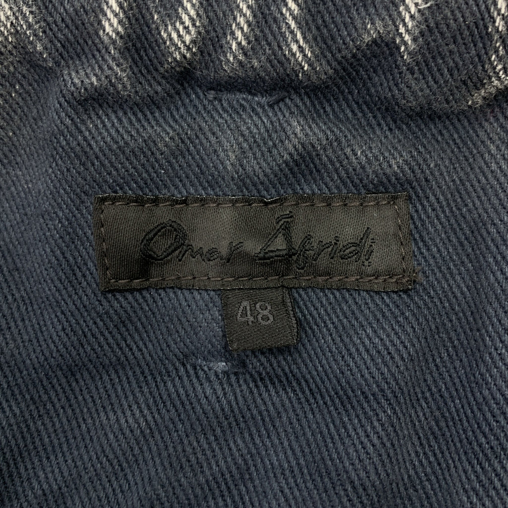 【新品】  Omar afridi / オマールアフリディ | 2024AW | OCTET 2D CARAGO TROUSER ストーンウォッシュ デニム カーゴ トラウザー パンツ | 48 | グレー | メンズ