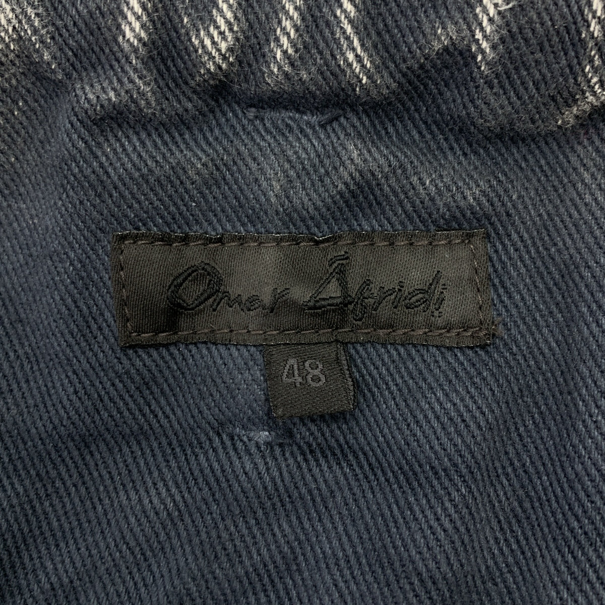 【新品】  Omar afridi / オマールアフリディ | 2024AW | OCTET 2D CARAGO TROUSER ストーンウォッシュ デニム カーゴ トラウザー パンツ | 48 | グレー | メンズ