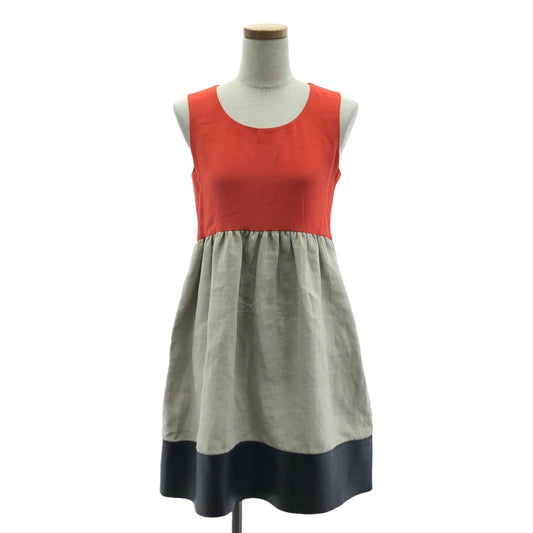 CELINE | Phoebe / Leather Sleeveless Dress | Size 36 | Women's
