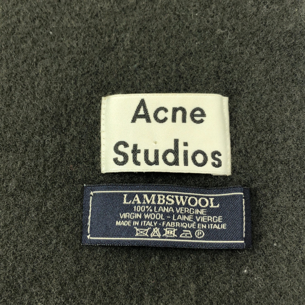 Acne Studios | 羊毛 / 羊毛流蘇大披肩/圍巾 / 男女通用 |