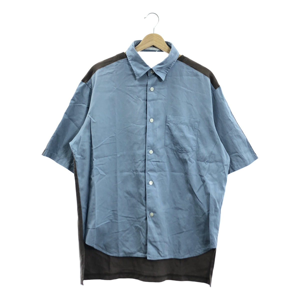 kudos / クードス | BACK BAND SHIRT コットン ロゴプリント シャツ | 2 | マルチカラー | メンズ