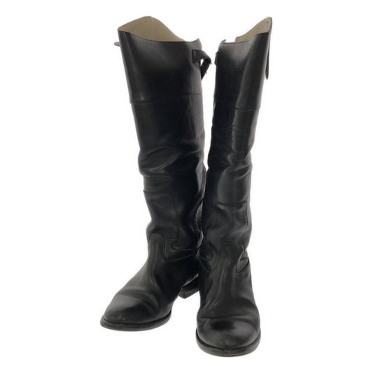 GOLDEN GOOSE | Rider Leather Vintage Long Boots | Size 36 | Black | Women's