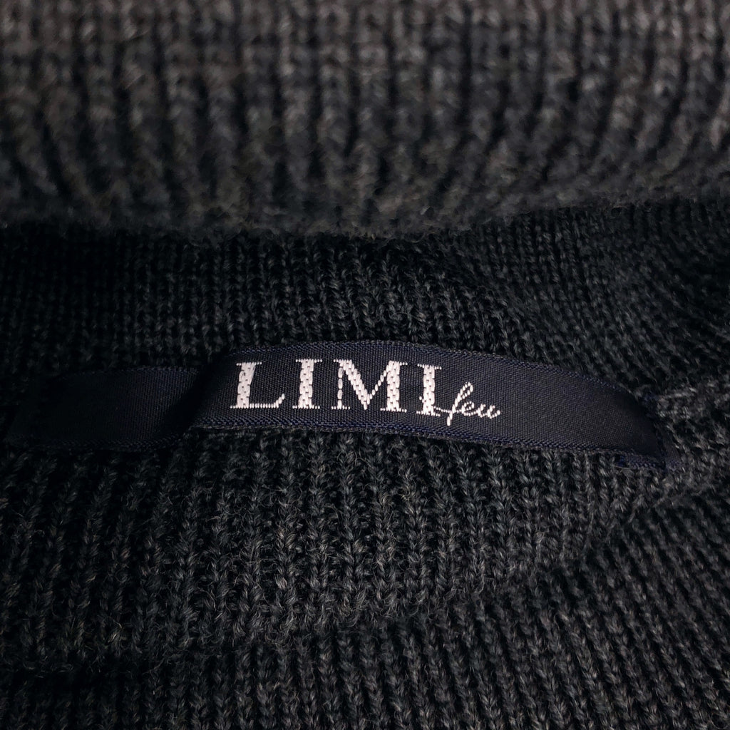 LIMI feu / リミフゥ | メリノウール ウォッシャブル バイカラー タートルネック ニット | 2 | レディース