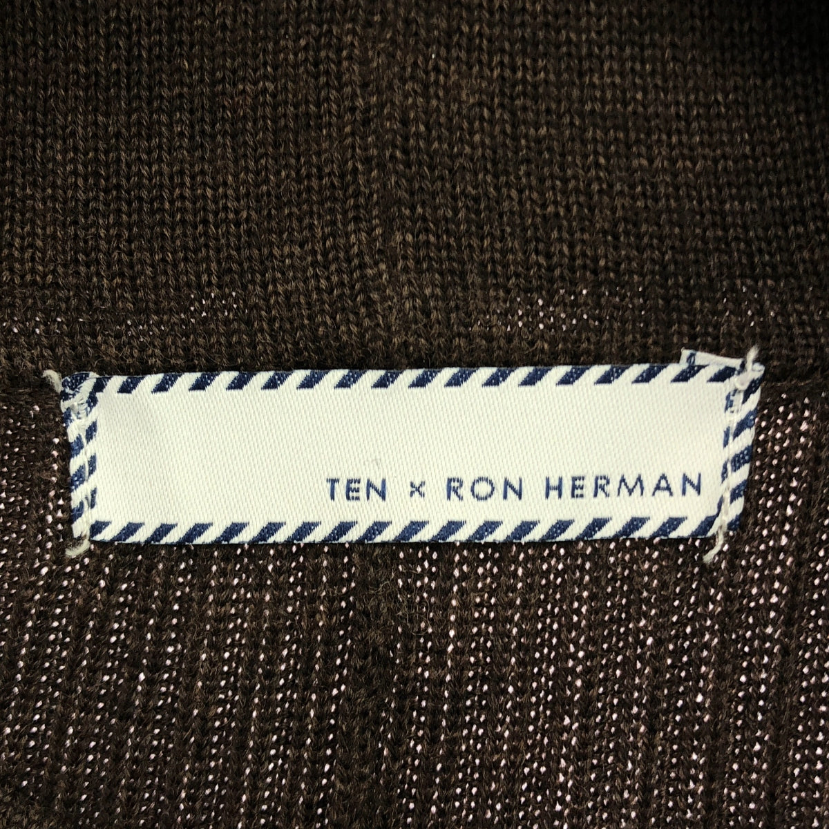 Ron Herman / ロンハーマン | × TEN 別注 ウール リブ ニットパンツ | XS | ブラウン | レディース