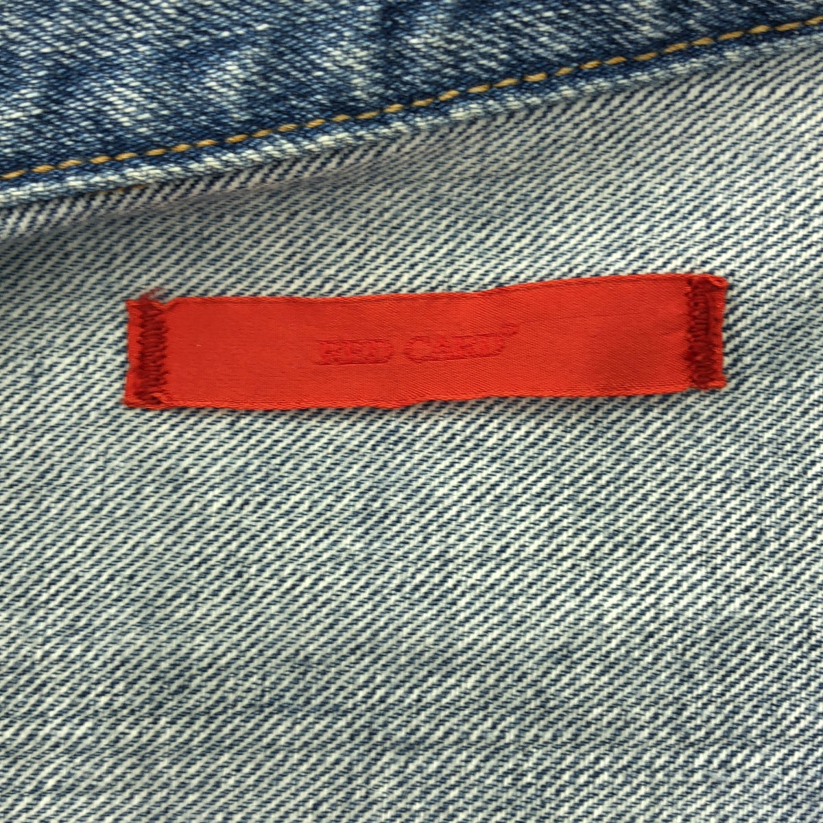 RED CARD / レッドカード | ダメージ加工 オーバーサイズ デニムジャケット | 0 | インディゴ | レディース