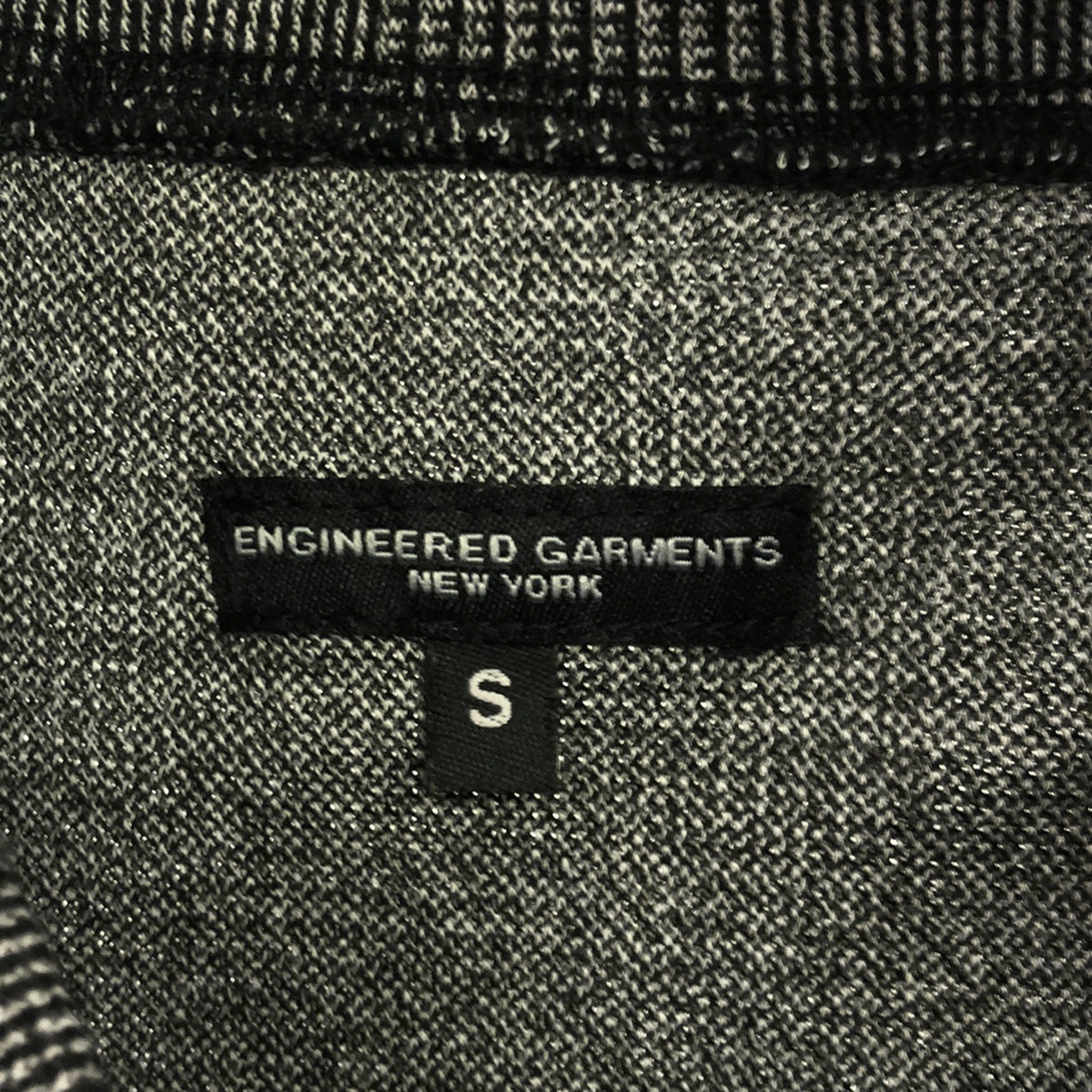Engineered Garments / エンジニアドガーメンツ | グレンチェック ハイネック カットソー | S | メンズ