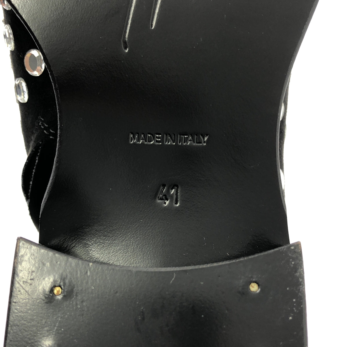 Giuseppe Zanotti | Peghasus 短靴 | 麂皮和皮革側拉鍊短靴 | 41碼 | 男士