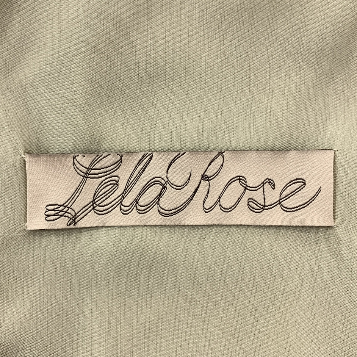 【美品】  Lela Rose / レラ ローズ | フラワージャガード フレア ドレス ワンピース | 0 | シルバー/ゴールド/グレー | レディース