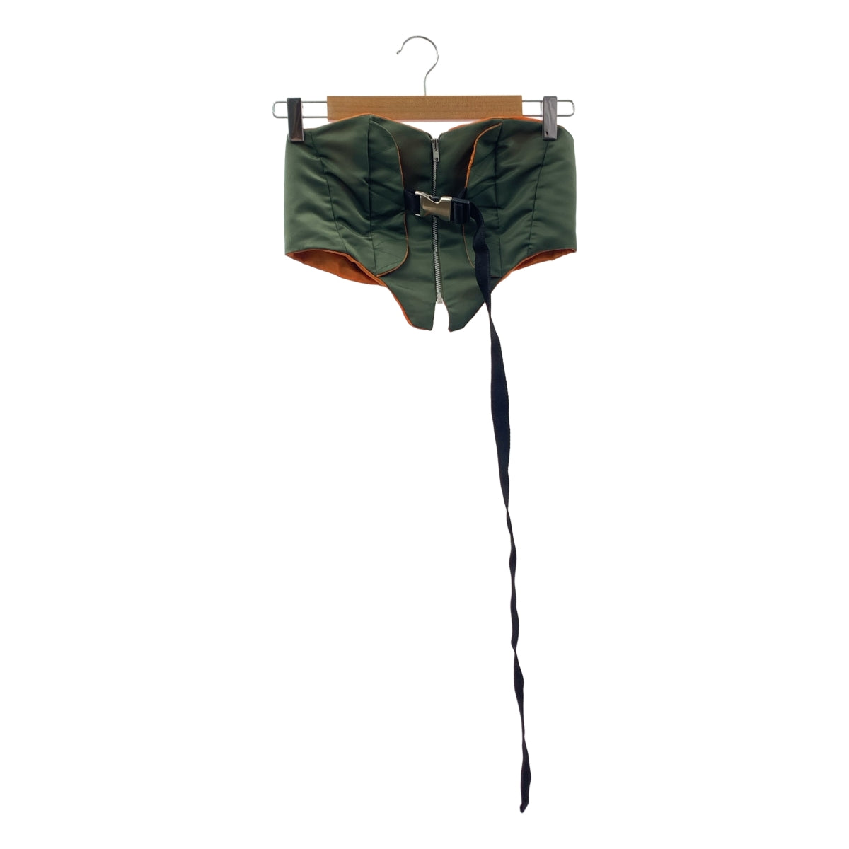 없음 / | 2024AW | 【VELOURIA / 벨로리아】 military bustier belt 밀리터리 비스체 벨트 |
