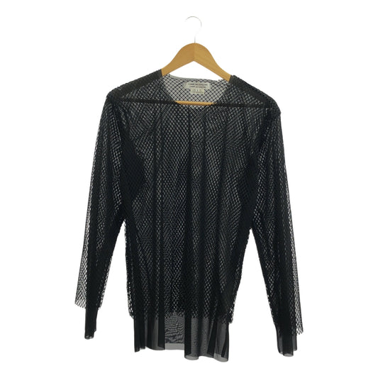 COMME des GARCONS COMME des GARCONS / Comme des | 2025 春夏 |網布分層長袖上衣 | S |女性的