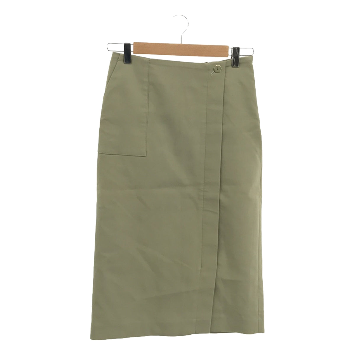 GALLARDAGALANTE / 갈랴다가란테 | 더블 크로스 타이트 스커트 | 1 | 그린 | 여성