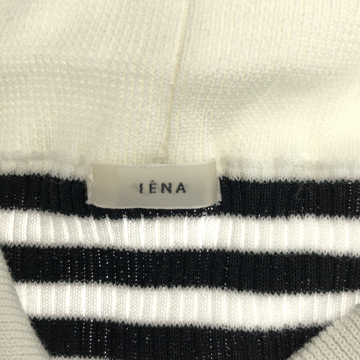 IENA | 2021SS | Shawl cover ribbed pullover sleeveless knit | F | Women's