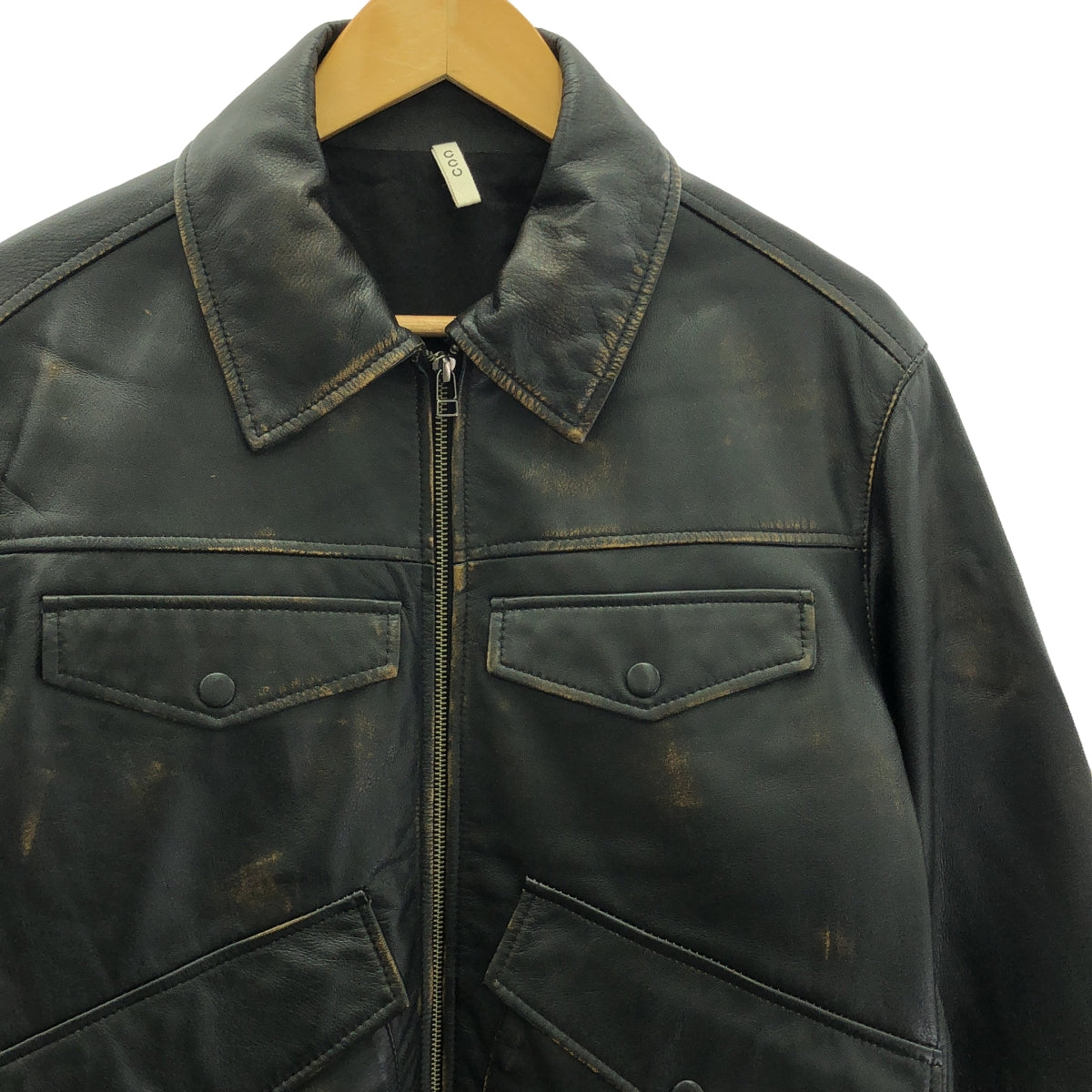 CCU / C.C.U | Cowhide Cow Leather Single Jacket | 1 | Men's