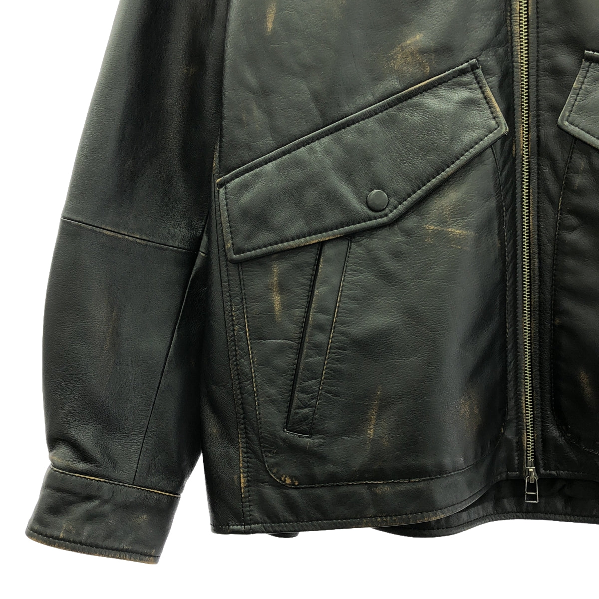 CCU / C.C.U | Cowhide Cow Leather Single Jacket | 1 | Men's