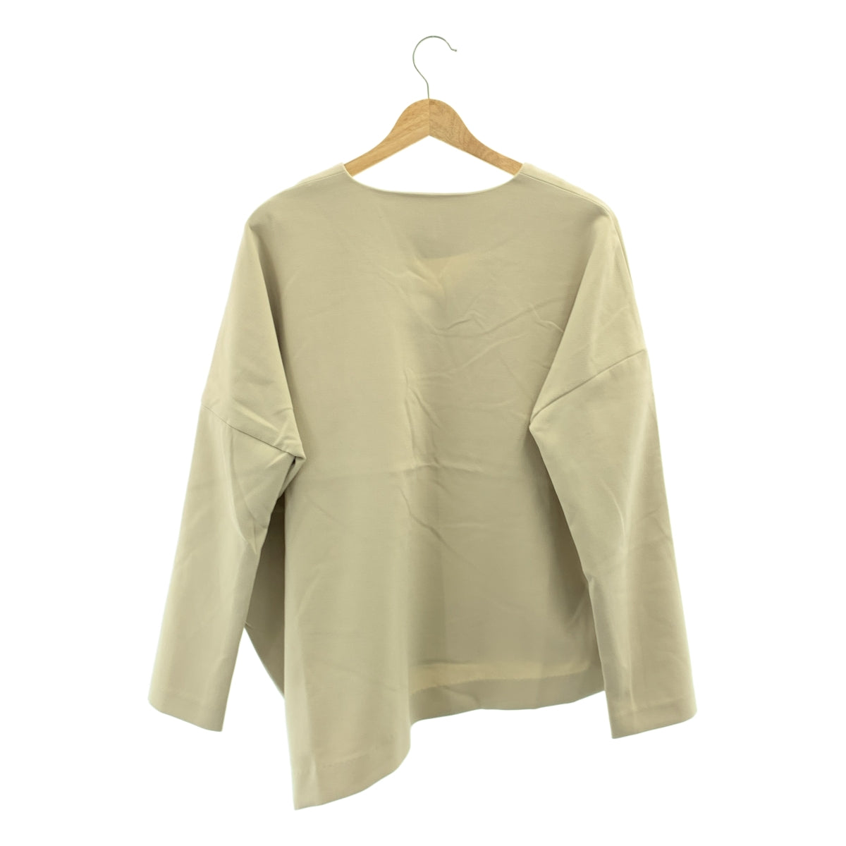 ENFOLD | 雙交叉V領不對稱套頭衫 | 38碼 | 女款