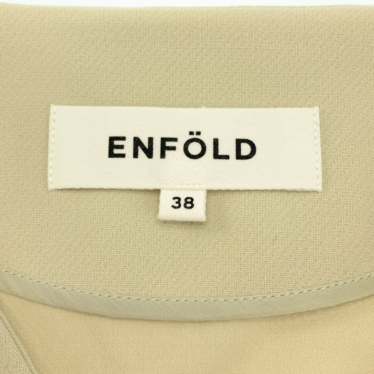 ENFOLD | 雙交叉V領不對稱套頭衫 | 38碼 | 女款