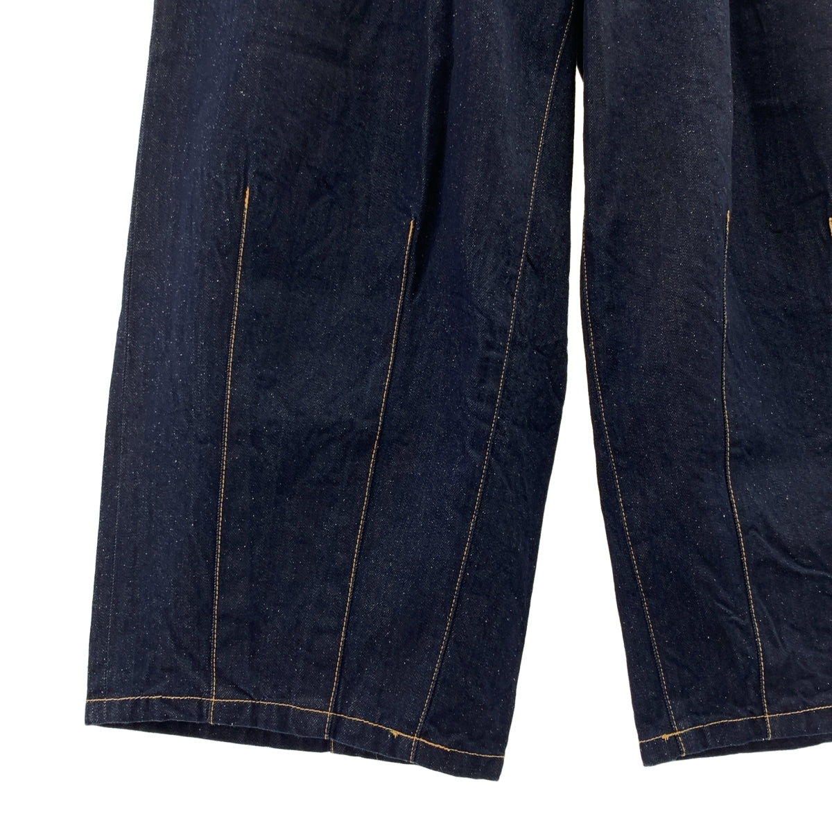 is-ness / イズネス | SILK DENIM 5PK BALOON PANTS バルーン デニム パンツ | M | インディゴ | メンズ