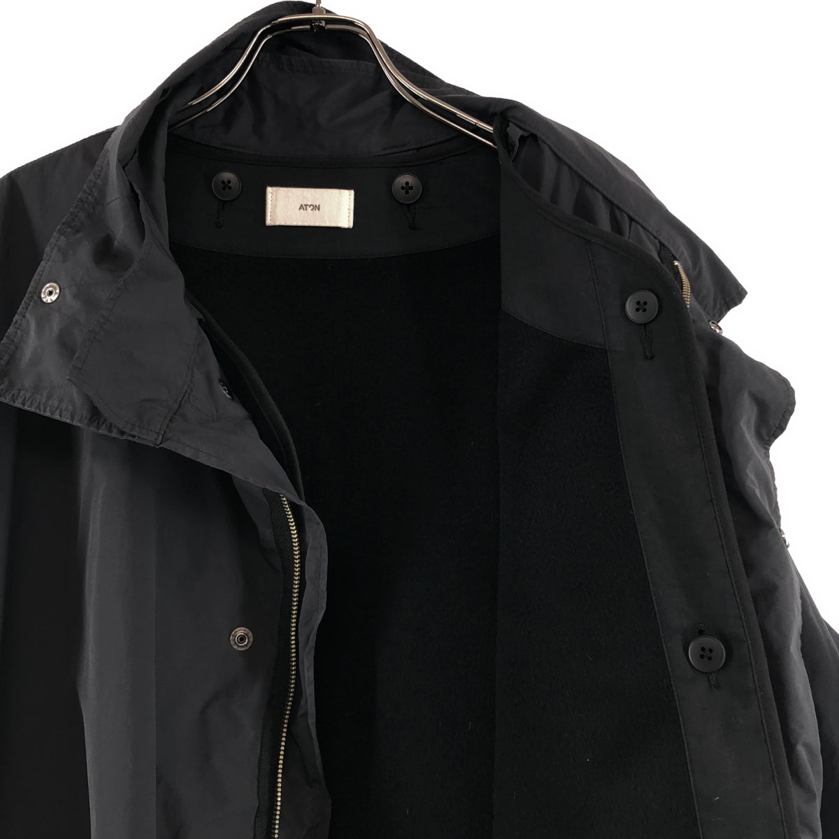 ATON / エイトン | air ventile short mods coat ライナー付き ショート モッズコート | 4 | メンズ