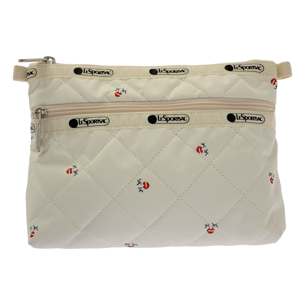 LeSportsac / 레스포삭 | × Megumi Kanzaki 칸자키 메구미 PERFECT COSME POUCH 퀼팅 파우치 |