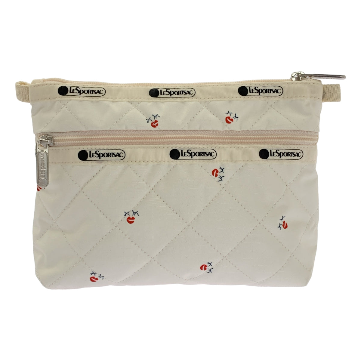 LeSportsac / 레스포삭 | × Megumi Kanzaki 칸자키 메구미 PERFECT COSME POUCH 퀼팅 파우치 |