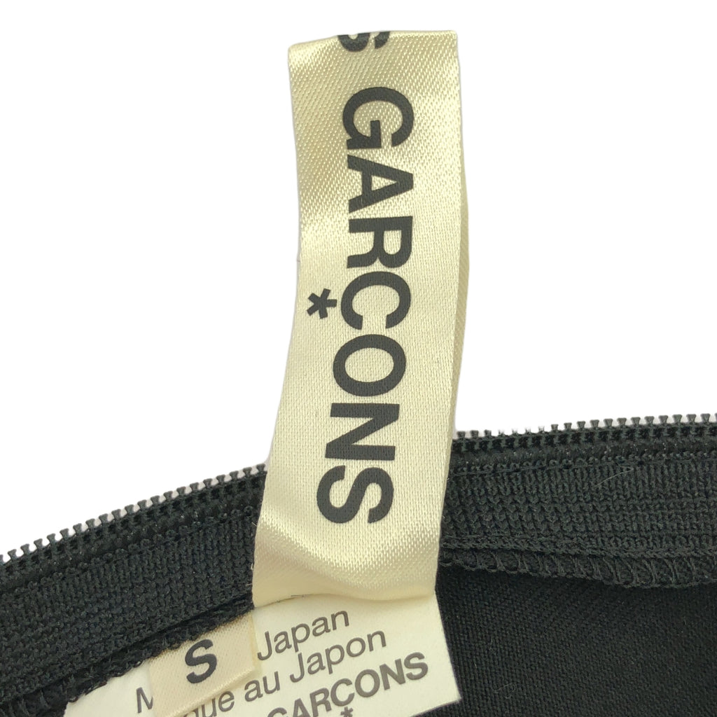 COMME des GARCONS / 콤데 갤슨 | 2016SS | 백 Zip 롱 원피스 | S | 블랙 | 여성