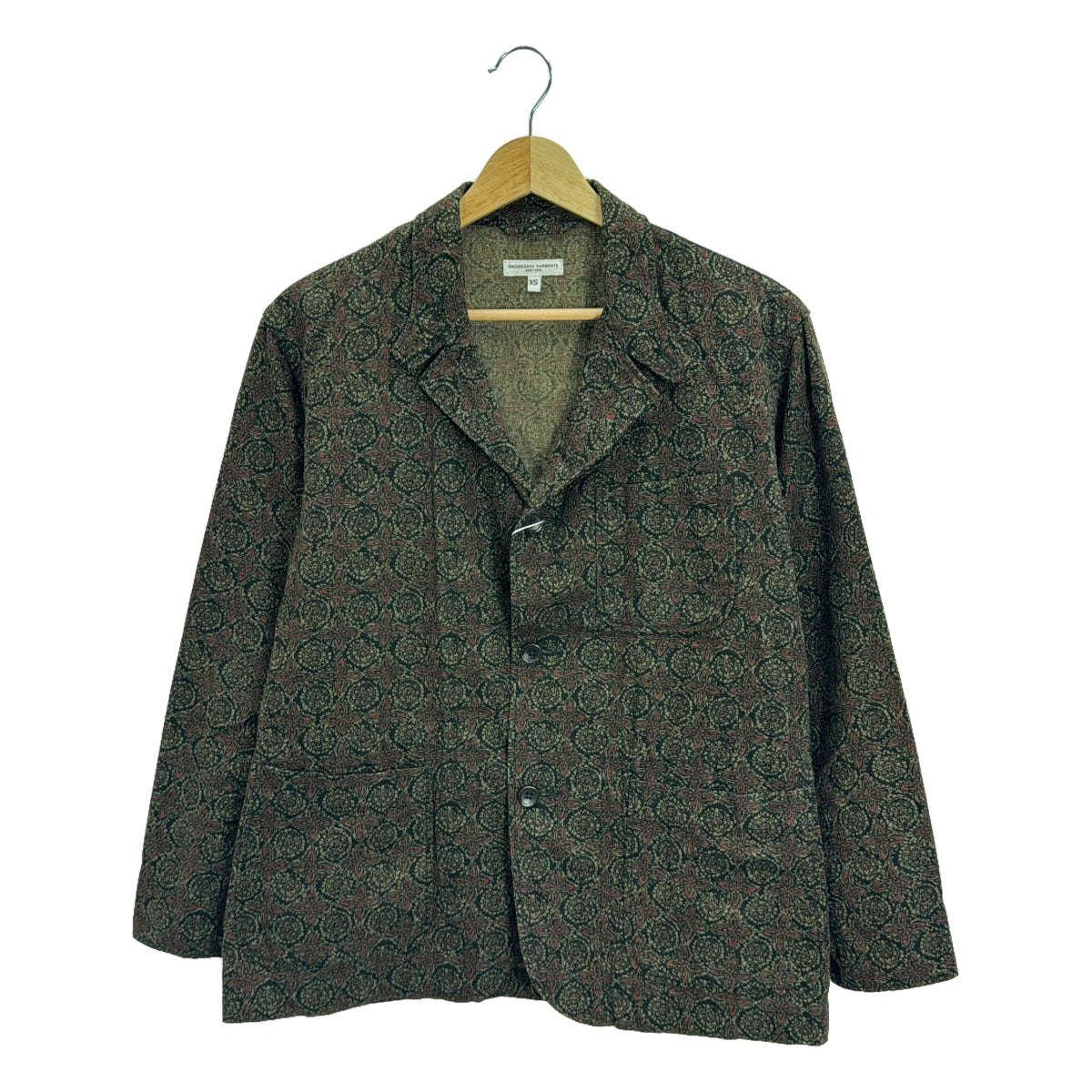 Engineered Garments / エンジニアドガーメンツ | Loiter Jacket 総柄 ジャケット | XS | ブラウン | メンズ